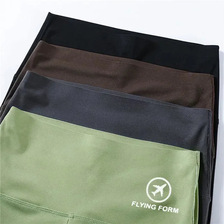 Women’s High-Waist Sports Shorts – Push-Up Fit