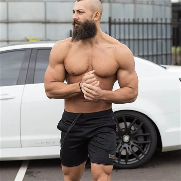 Men’s Summer Quick‑Dry Running & Gym Shorts