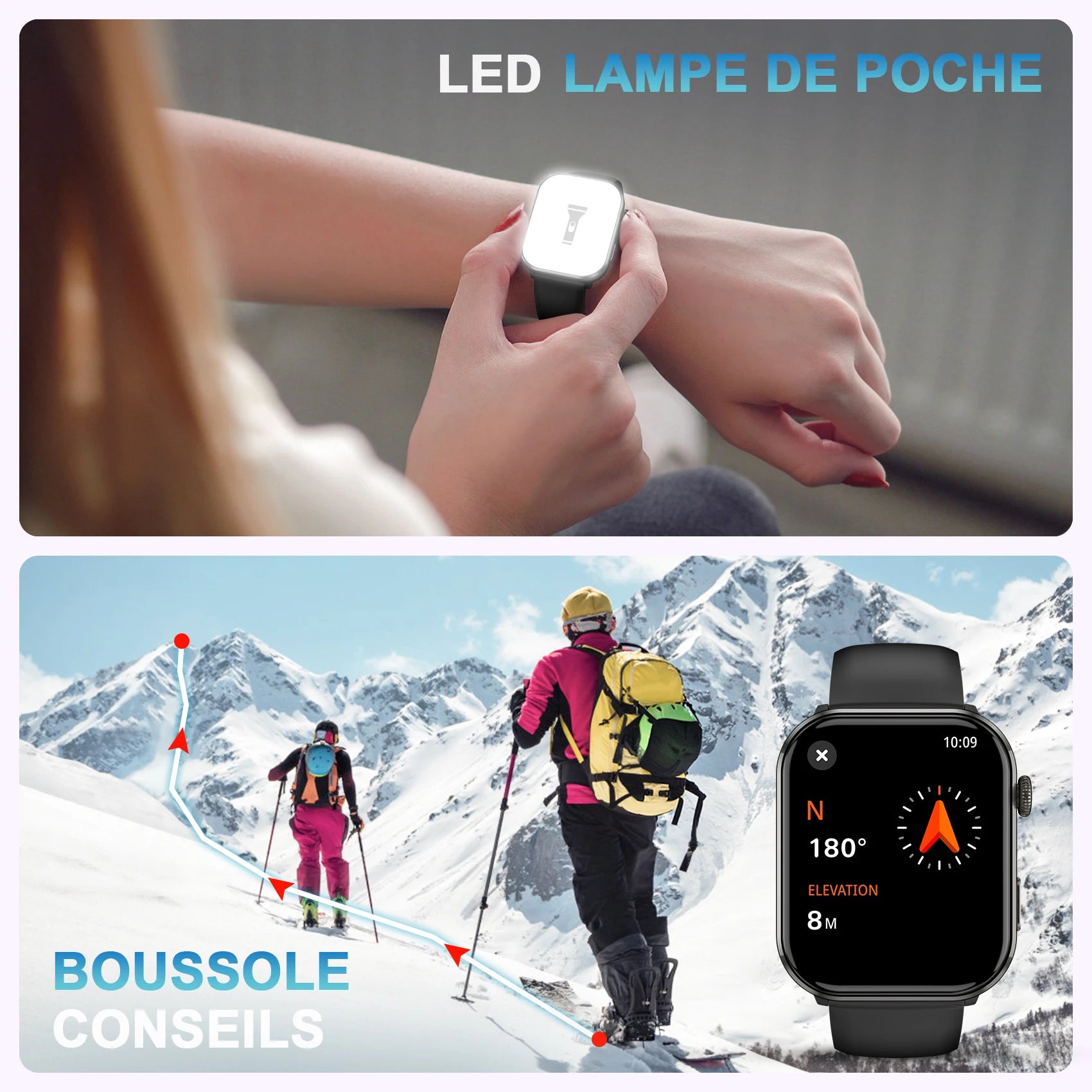 Blackview R60 Smartwatch – 1.96" AMOLED, Bluetooth Call, Health Tracker