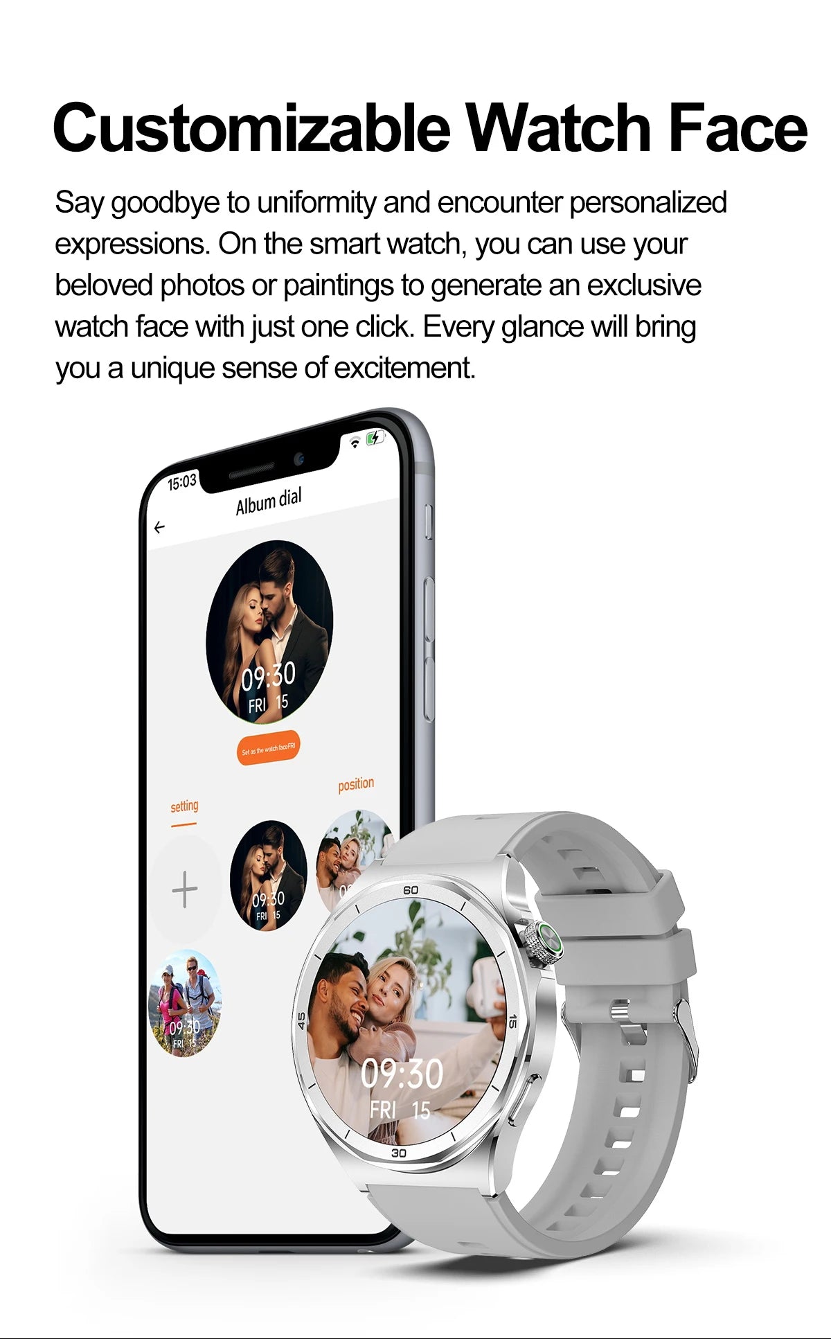 Huawei Sports Smartwatch – Bluetooth Call & Health Tracker