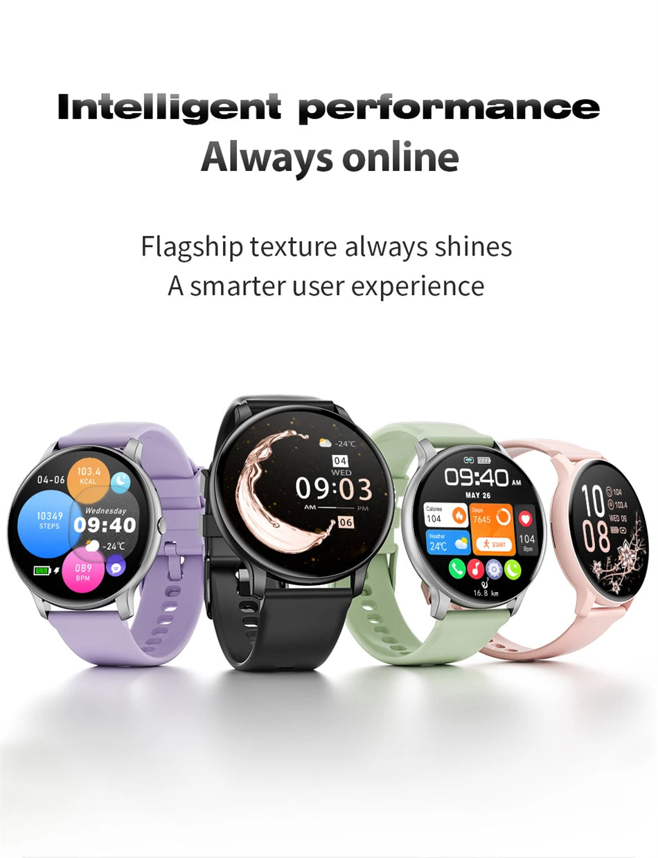 2025 Bluetooth Smartwatch – Fitness & Health Tracker for Men/Women