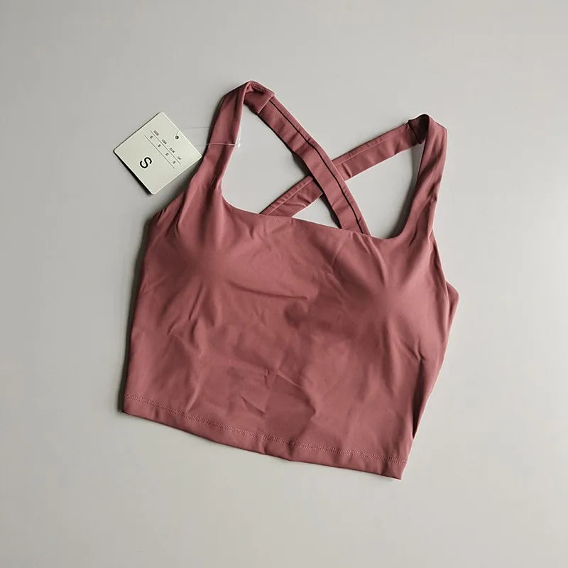 Seamless Push-Up Sports Bra for Women