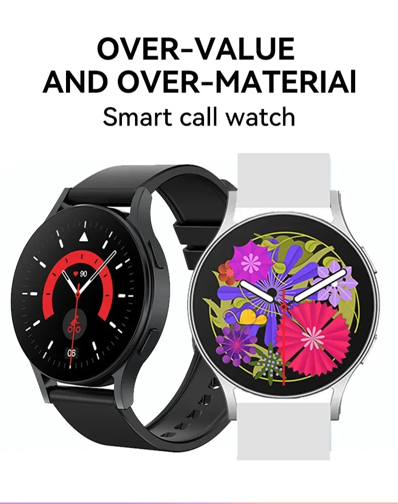 2025 Women’s Smartwatch – 1.28" Screen, Bluetooth Call, Health Monitor