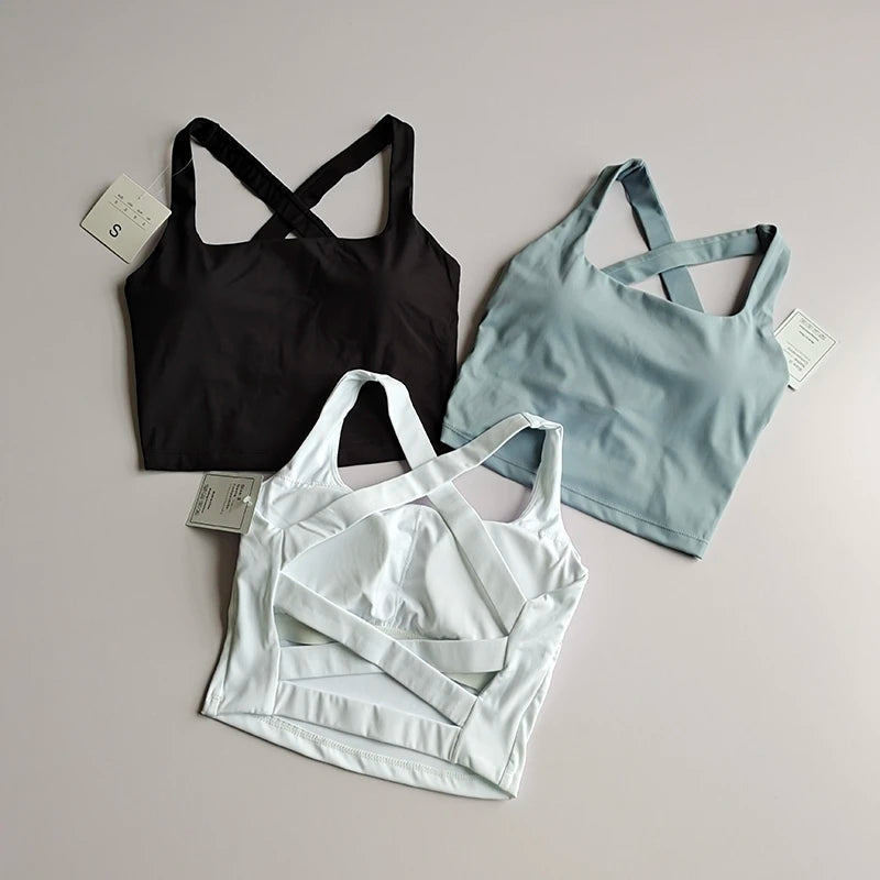 Seamless Push-Up Sports Bra for Women