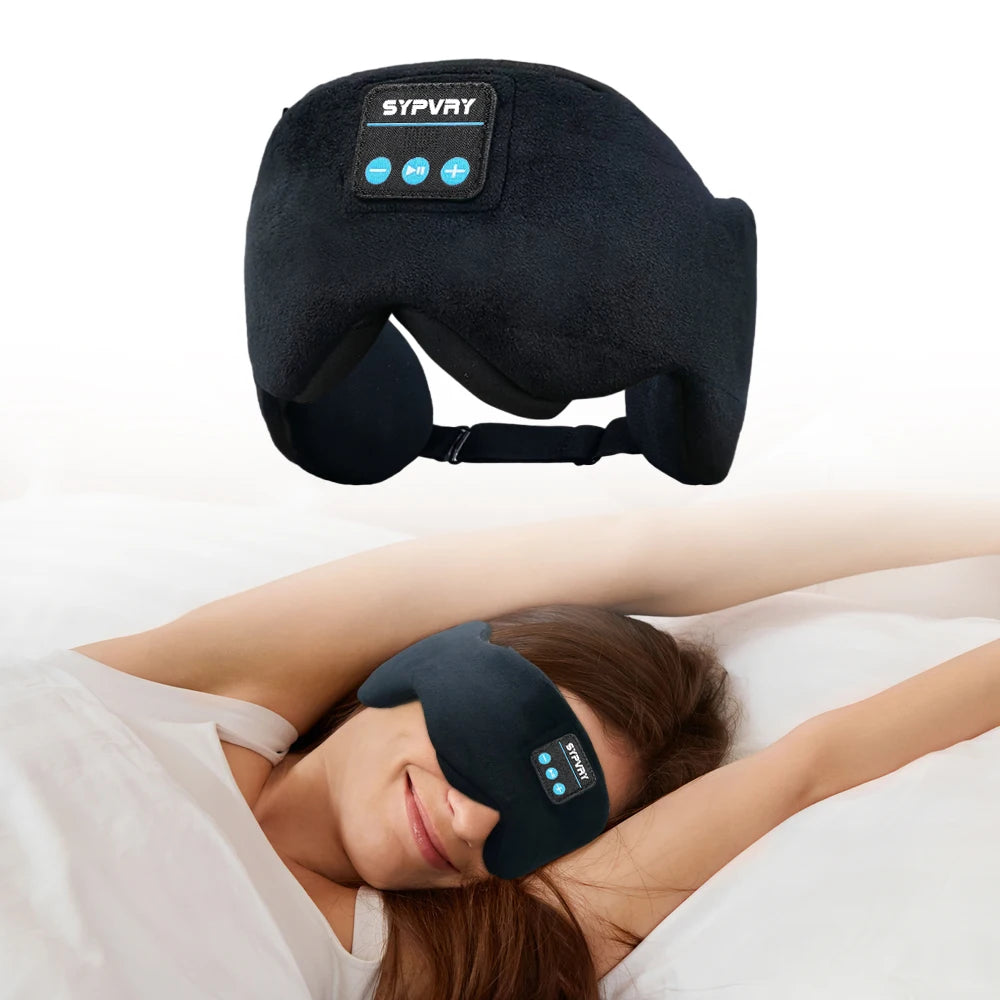 Bluetooth 5.3 Sleep Mask – Wireless Music Eye Shade