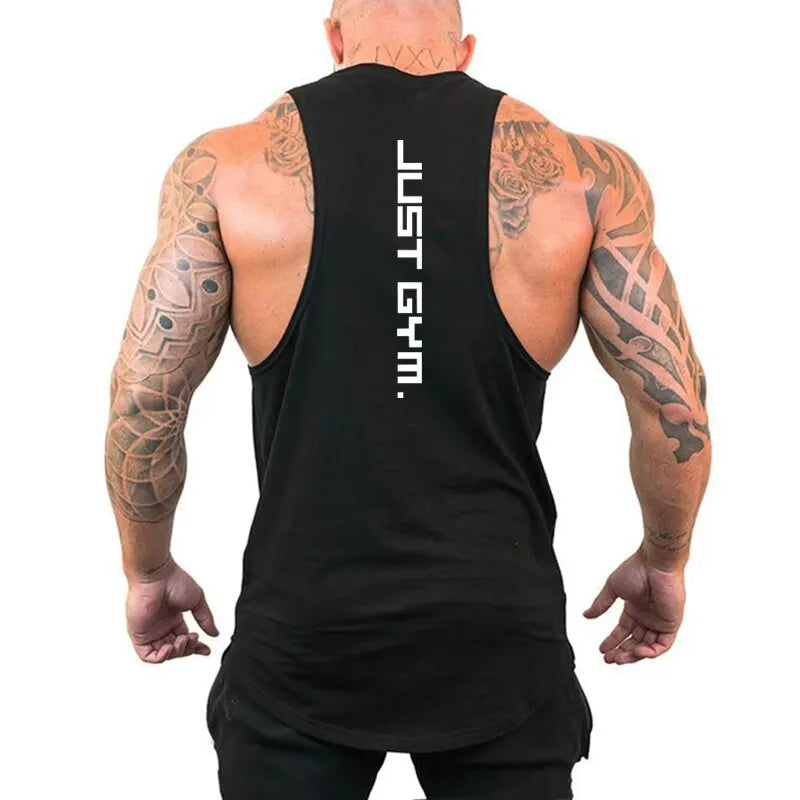 Men’s Sleeveless Workout Vest – Breathable Running Tank