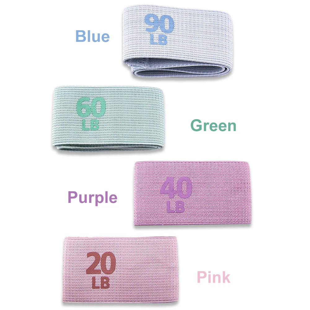 Anti-Slip Booty Bands – Glute & Thigh Resistance Set