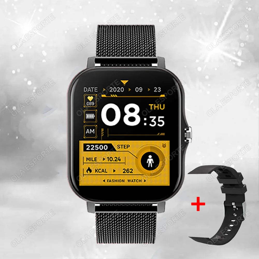 1.83" Waterproof Smartwatch – Call, Sleep & Fitness Tracker