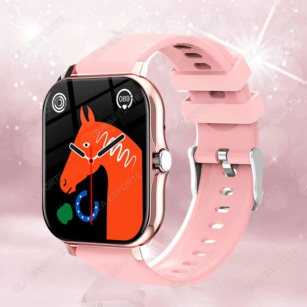 1.83" Waterproof Smartwatch – Call, Sleep & Fitness Tracker