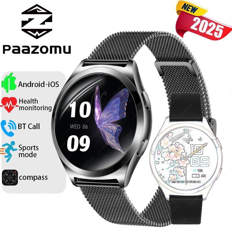 Ladies’ Bluetooth Smartwatch – Health & Outdoor Sports Tracker