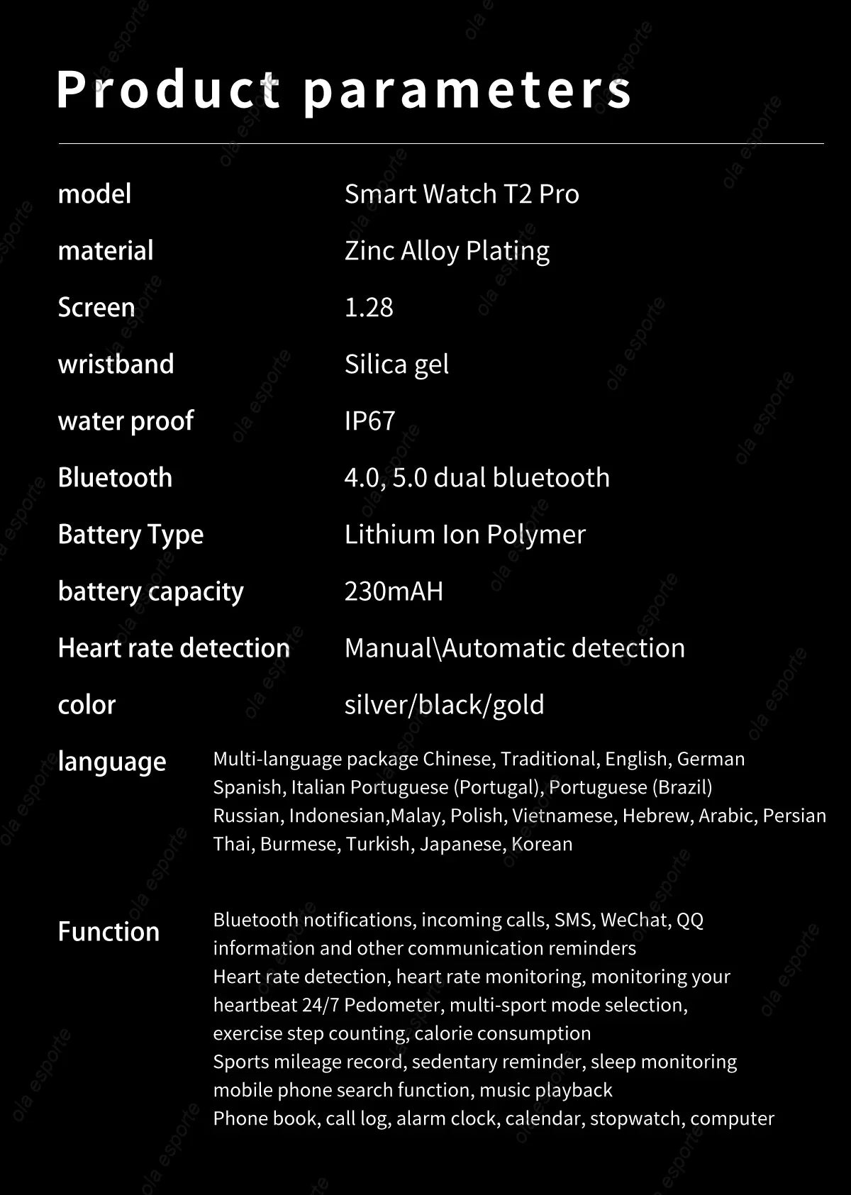 2024 Bluetooth Smartwatch – Call, Heart Rate, Custom Dials