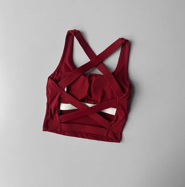 Seamless Push-Up Sports Bra for Women