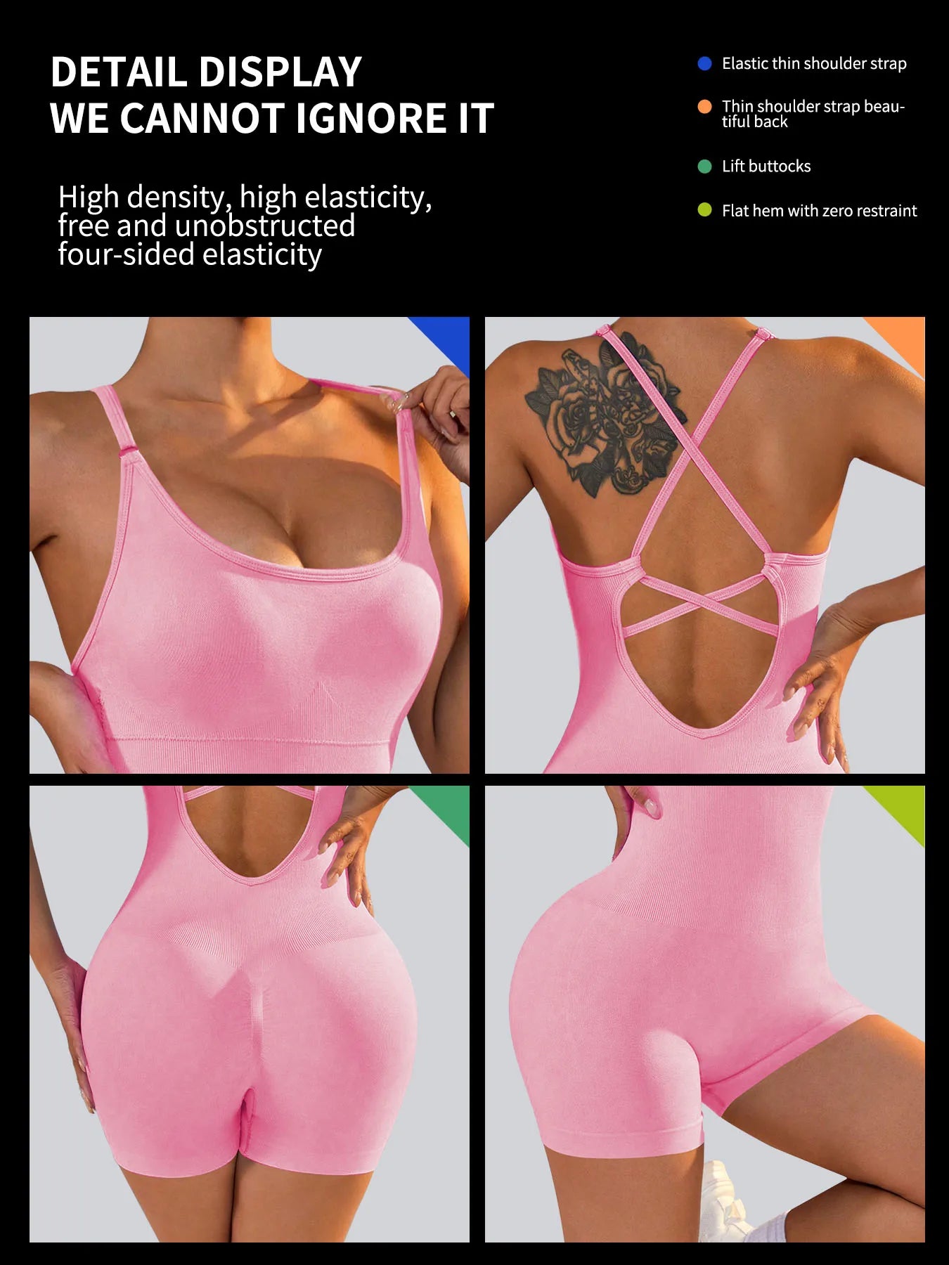 Women’s One-Piece Yoga Jumpsuit