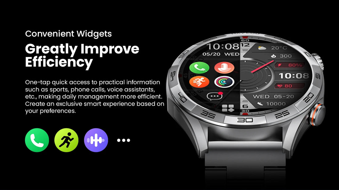 HAYLOU Solar 5 Smartwatch – 1.58" AMOLED, Voice Call, Health Tracker