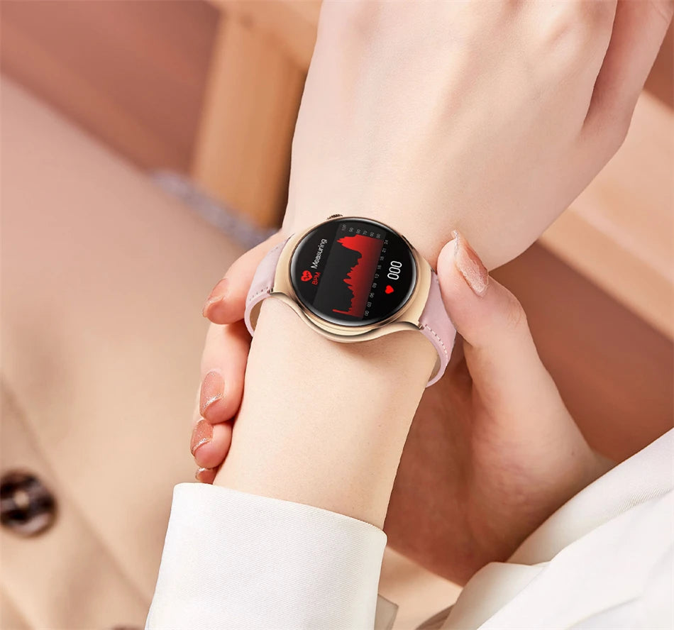 2025 Women’s Smartwatch – GPS, NFC, Bluetooth Call & Health Tracker