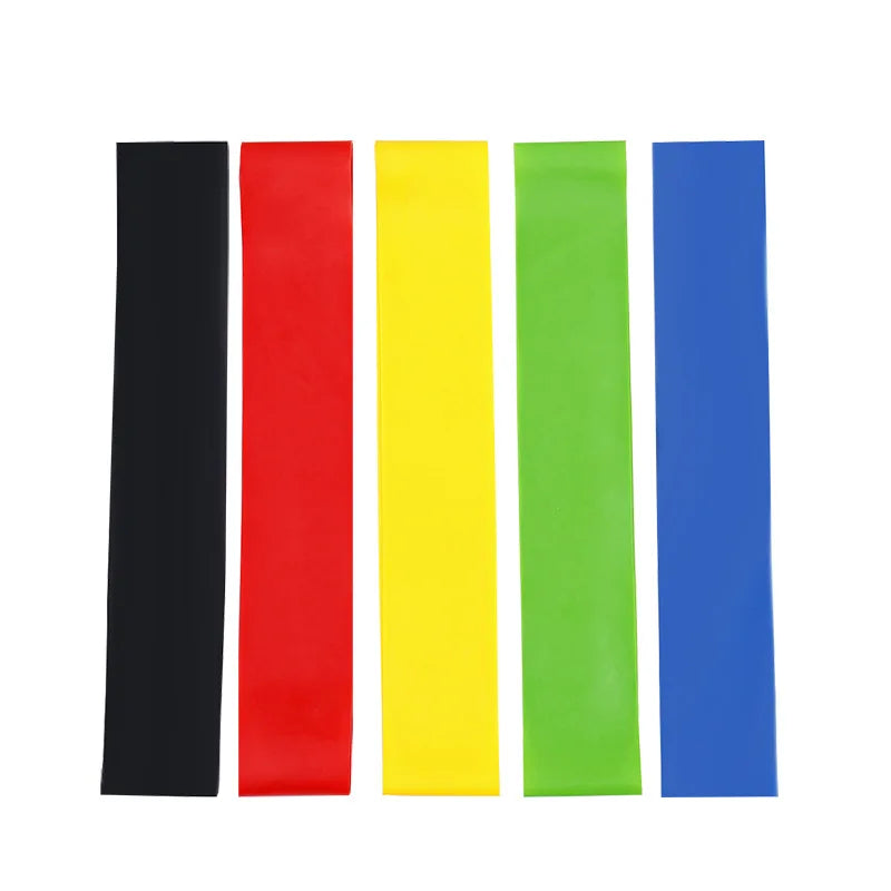 TPE Resistance Bands – Colorful Yoga & Strength Training Set