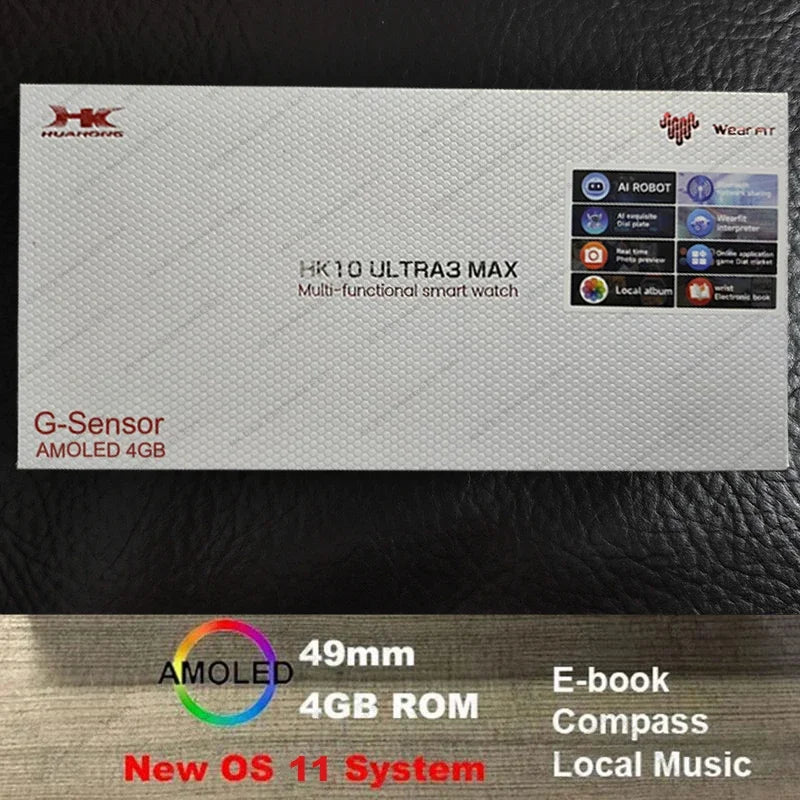 HK10 Ultra 3 Max Smartwatch