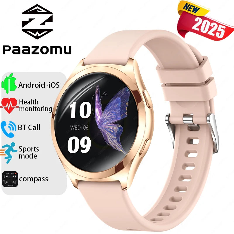 Ladies’ Bluetooth Smartwatch – Health & Outdoor Sports Tracker