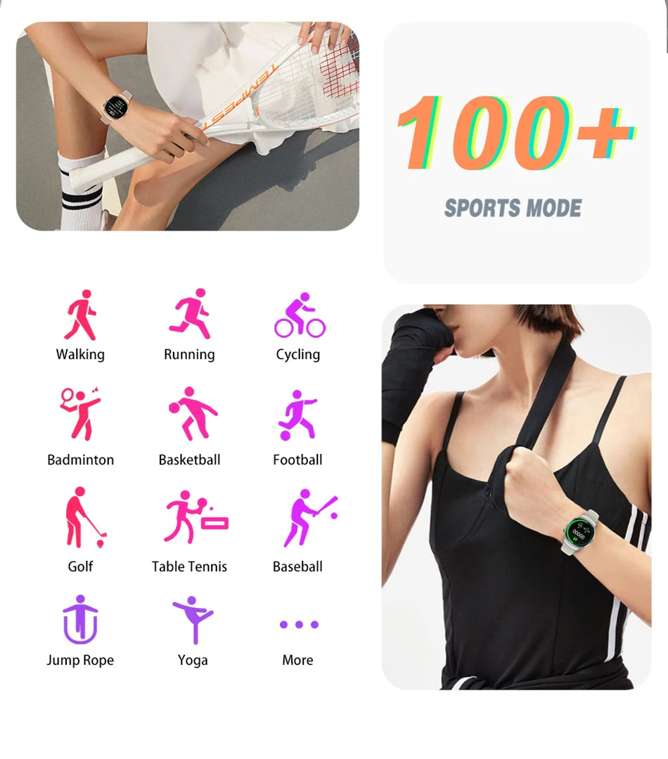 2025 Women’s Smartwatch – GPS, NFC, Bluetooth Call & Health Tracker