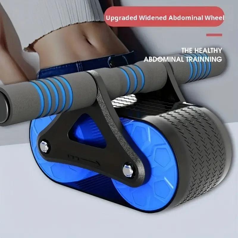 Stainless Steel Ab Roller – Core & Chest Training Wheel
