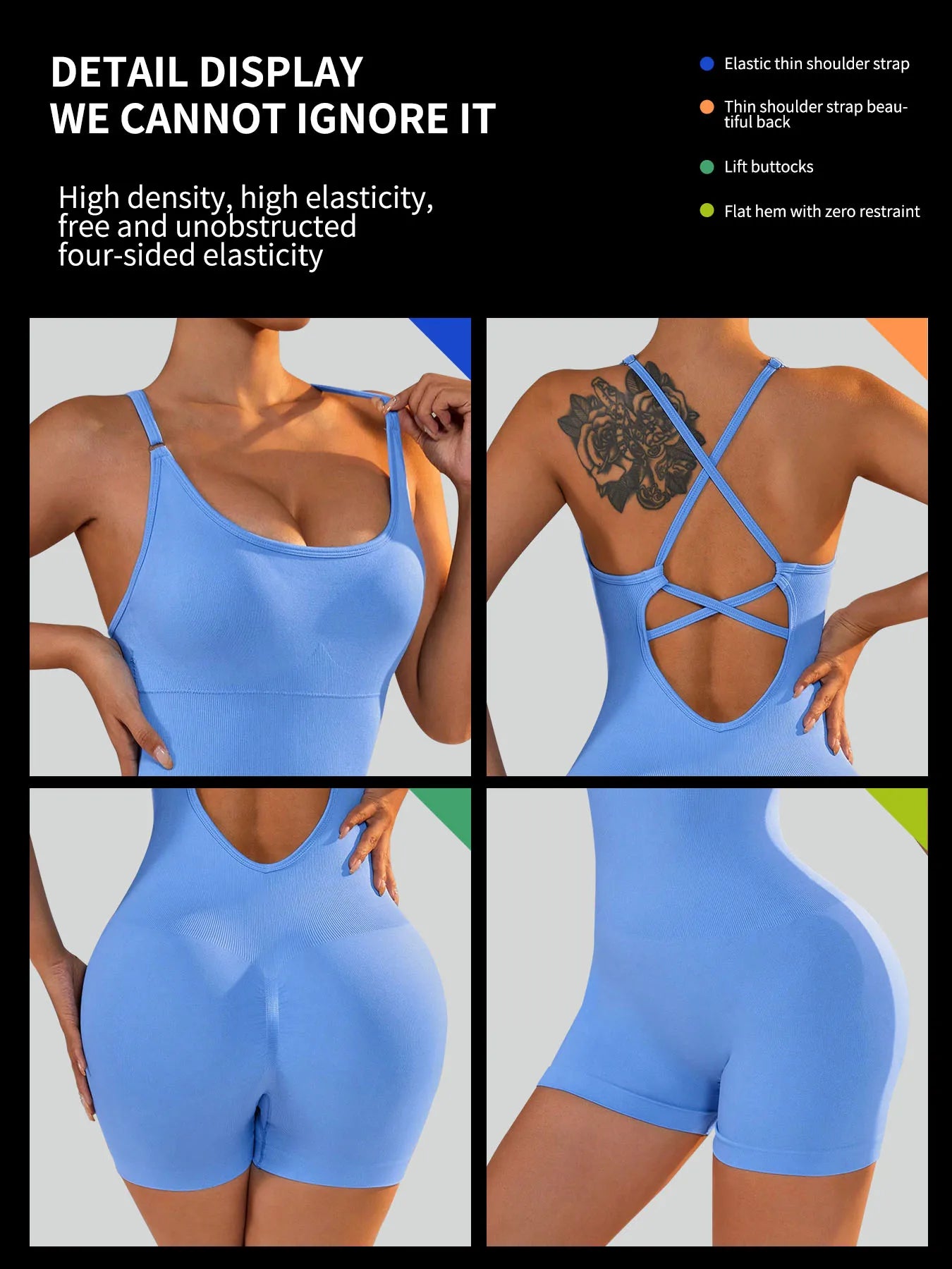 Women’s One-Piece Yoga Jumpsuit