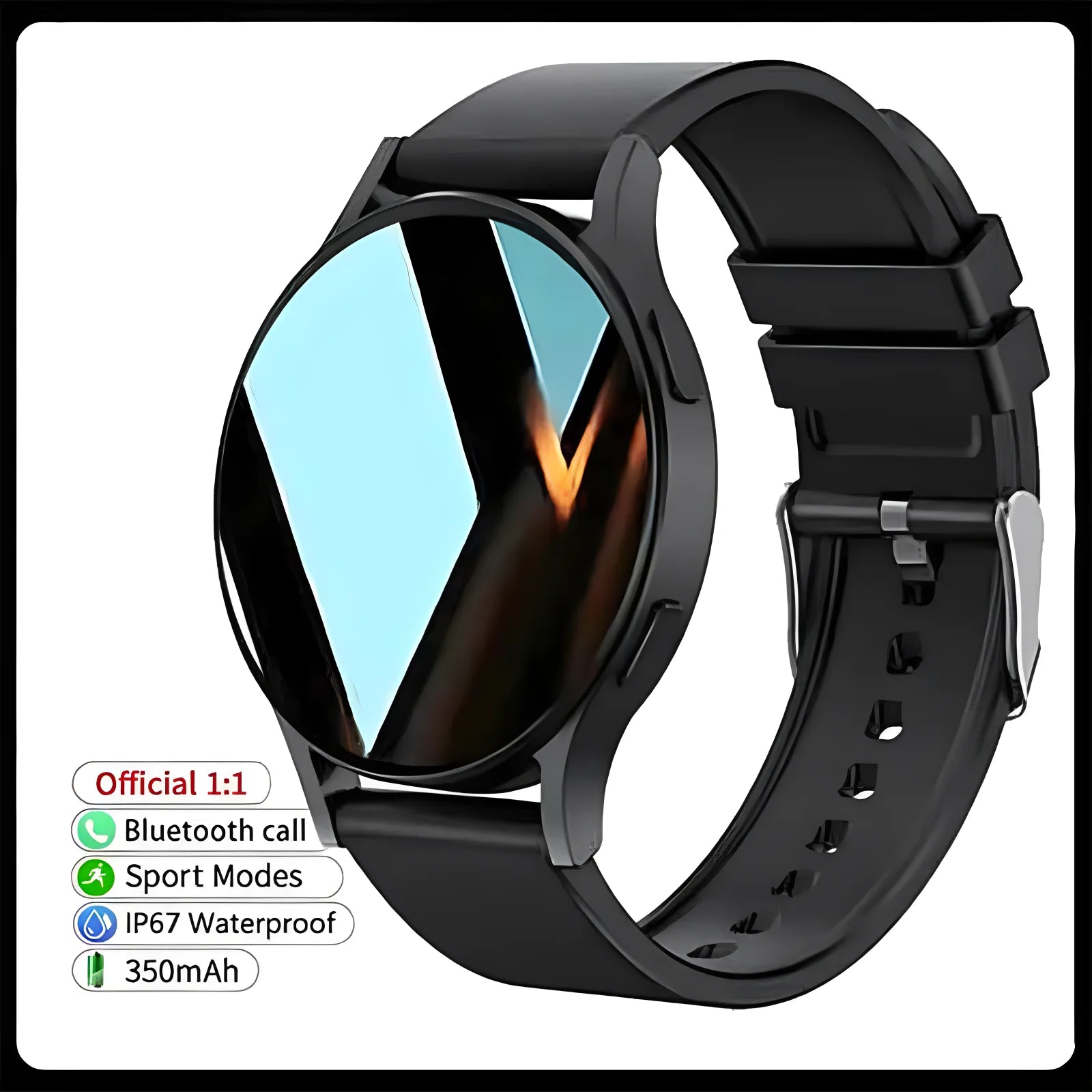 2024 Bluetooth Smartwatch – Call, Heart Rate, Custom Dials