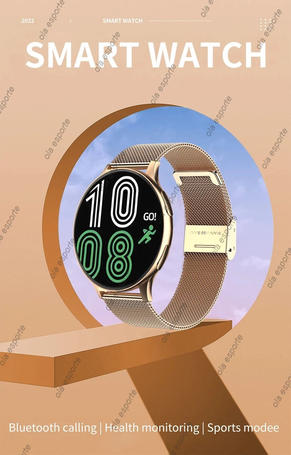 2024 Bluetooth Smartwatch – Call, Heart Rate, Custom Dials