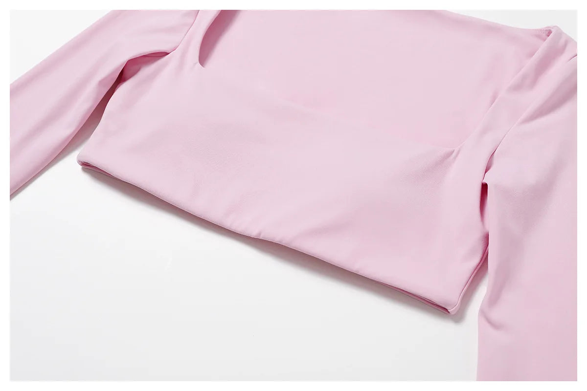 Women’s Long-Sleeve Sports Top – Yoga & Running Workout Shirt