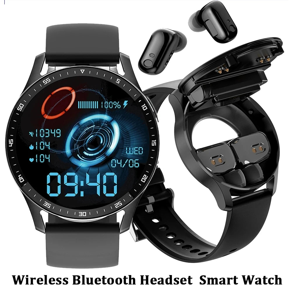 X7 2-in-1 Smartwatch with TWS Earbuds – Fitness & Health Tracker