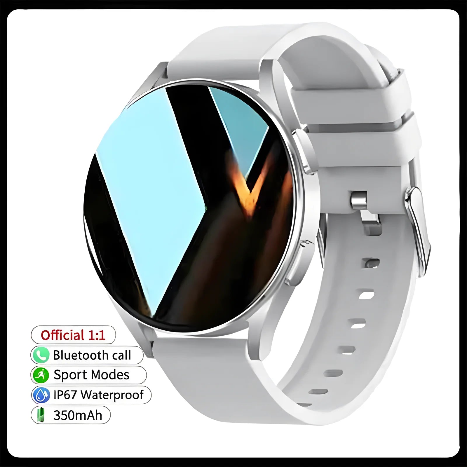 2024 Bluetooth Smartwatch – Call, Heart Rate, Custom Dials
