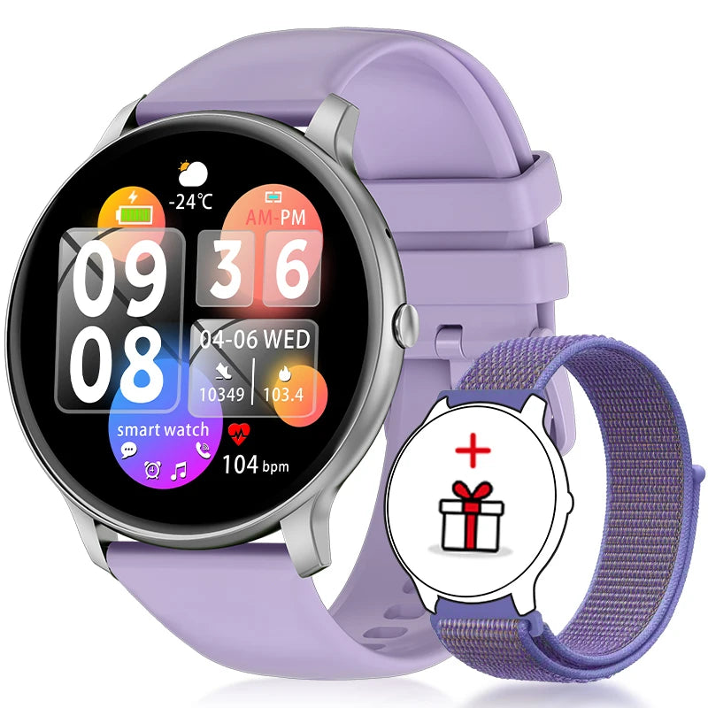 2025 Bluetooth Smartwatch – Fitness & Health Tracker for Men/Women