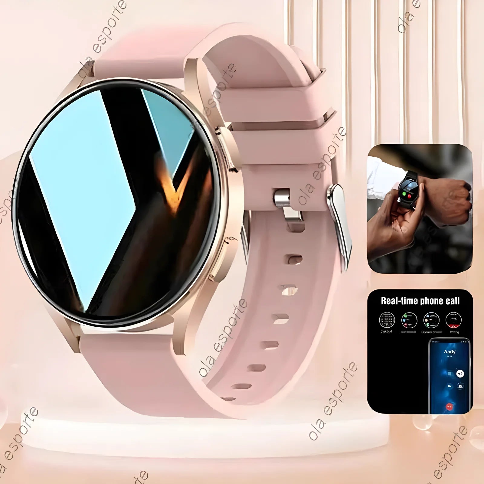 2024 Bluetooth Smartwatch – Call, Heart Rate, Custom Dials