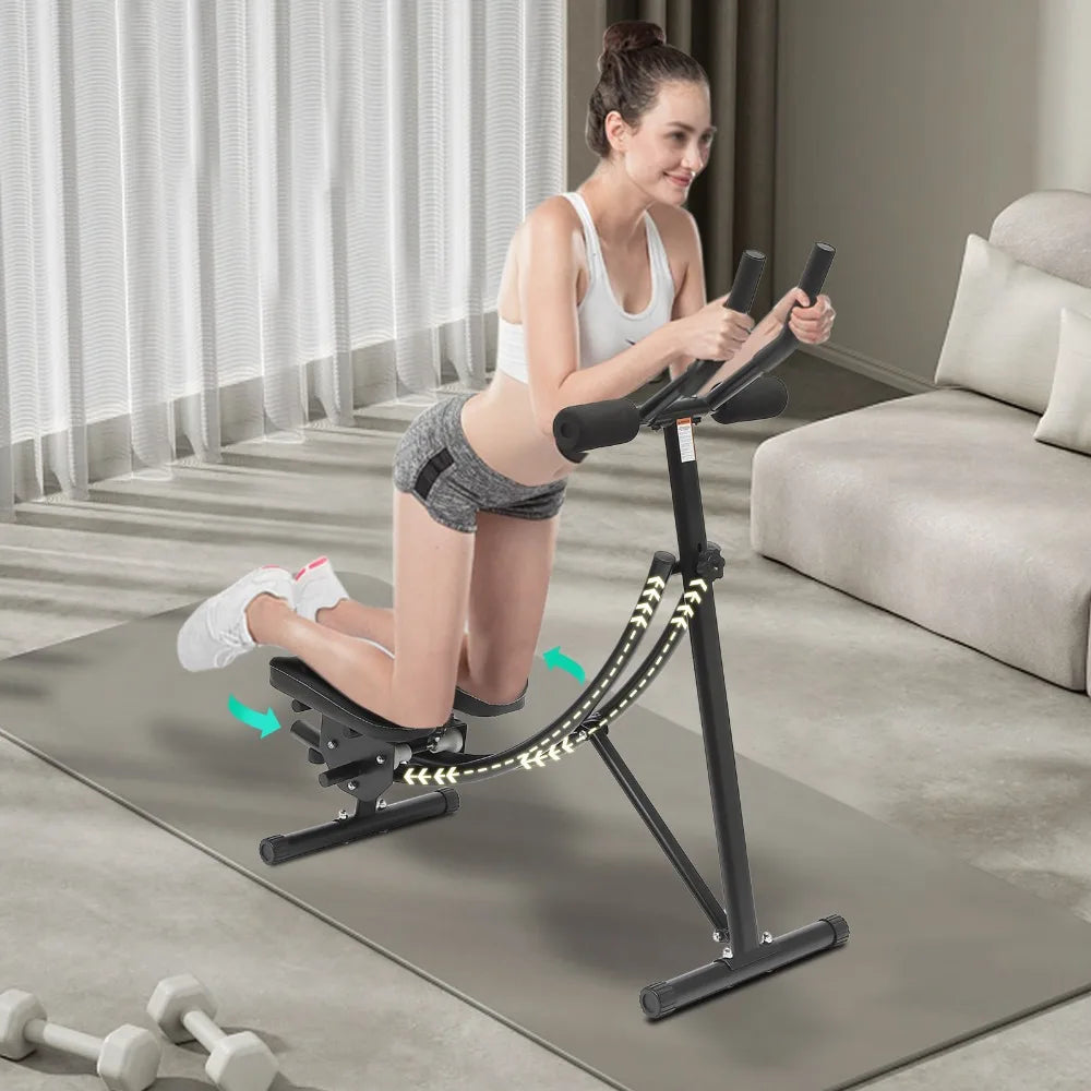 Foldable Ab Machine – Core & Full Body Home Workout Equipment