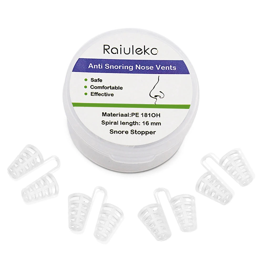 Anti-Snoring Nose Vents Set – Nasal Dilators for Better Sleep
