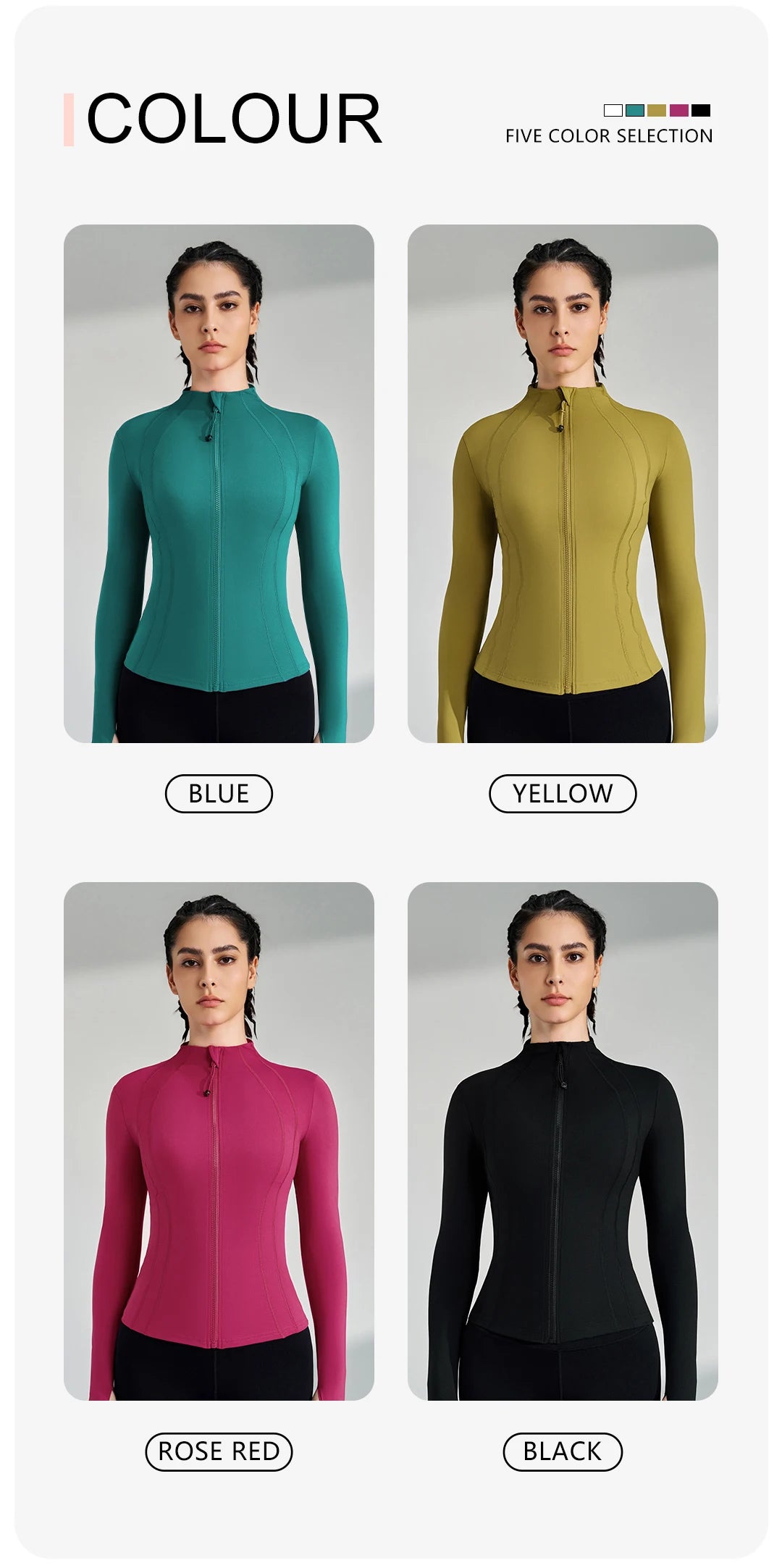 Women’s Full-Zip Yoga Jacket