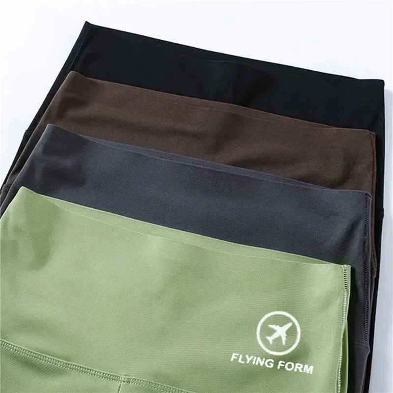 Women’s High-Waist Sports Shorts – Push-Up Fit