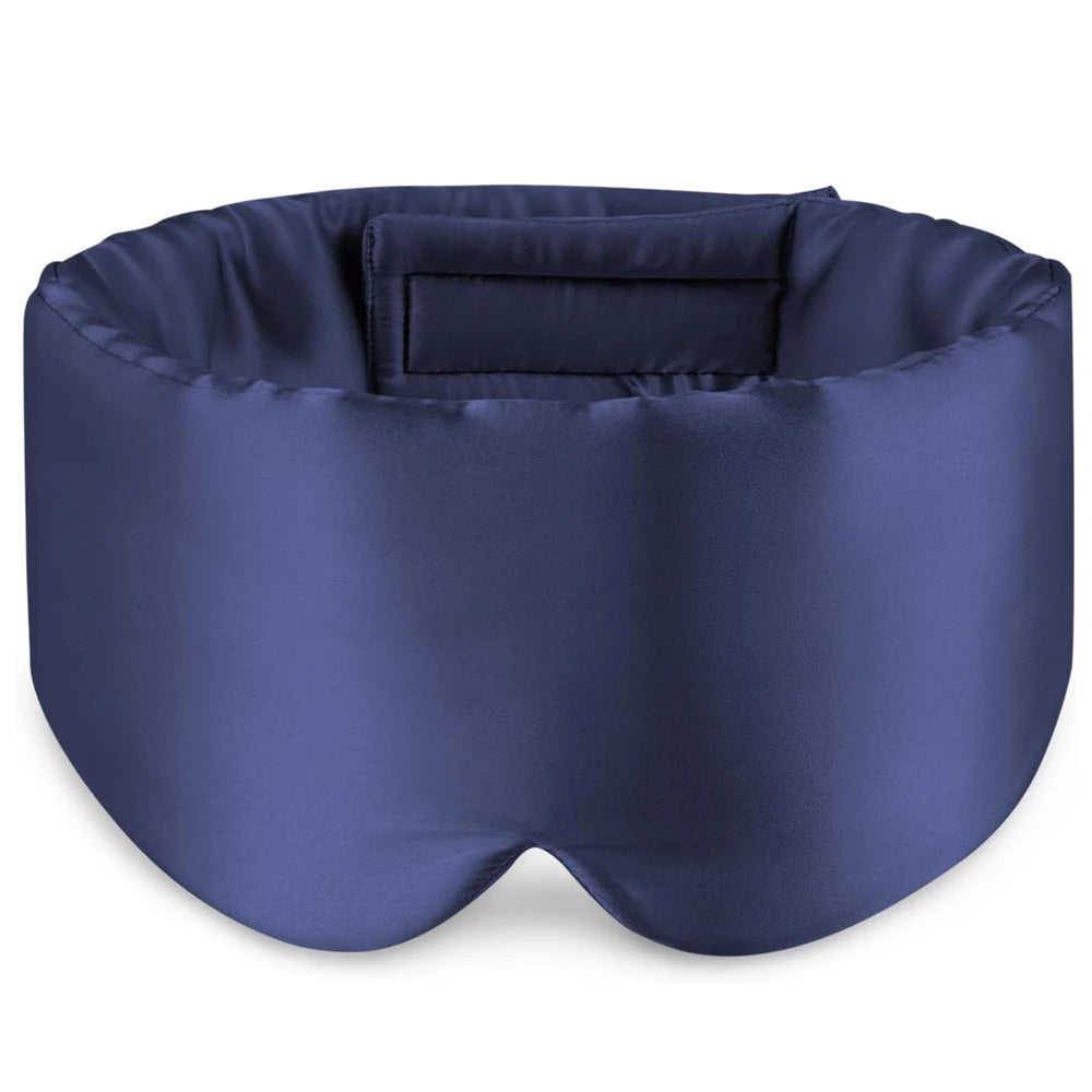 100% Mulberry Silk Sleep Mask – Soft Light-Blocking Eyepatch