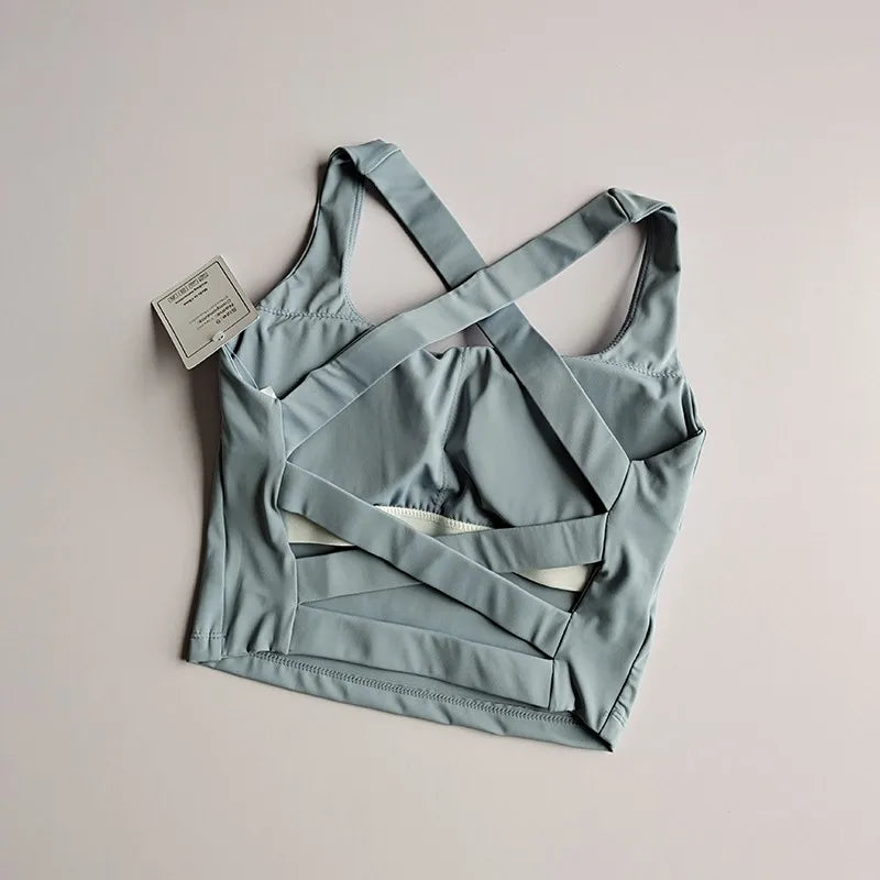 Seamless Push-Up Sports Bra for Women