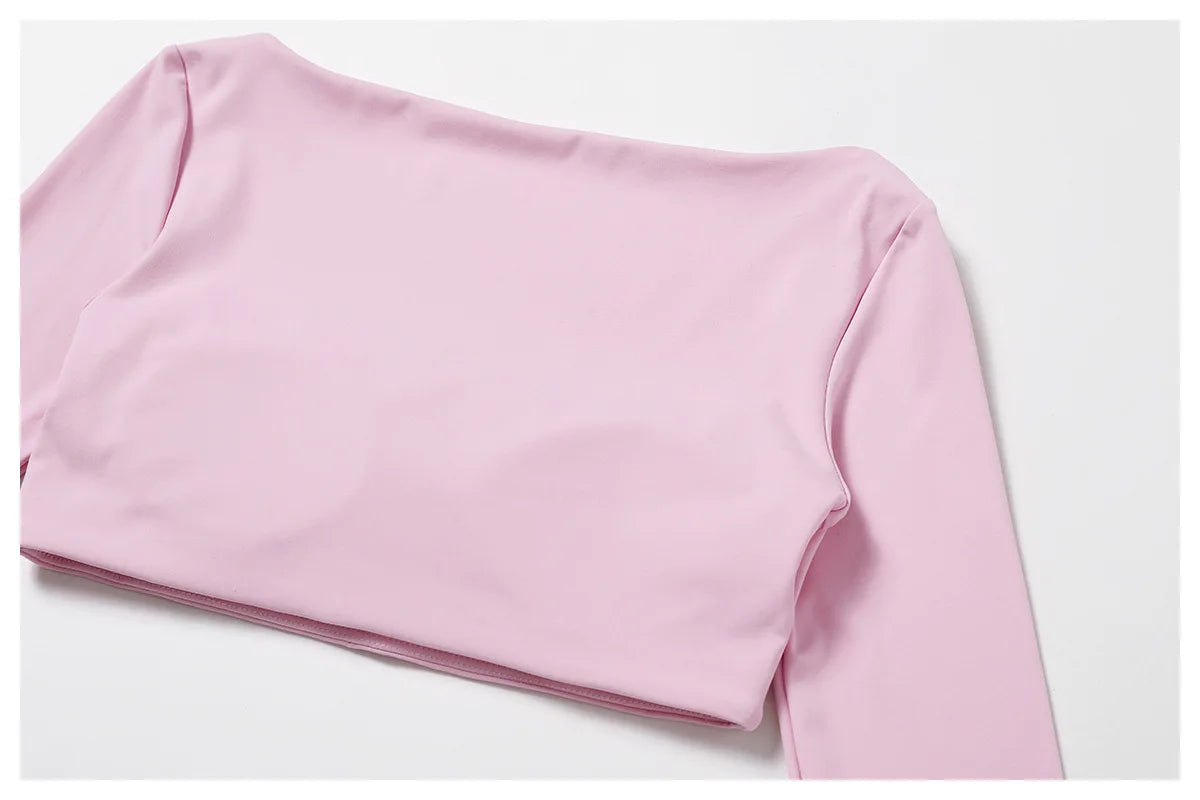 Women’s Long-Sleeve Sports Top – Yoga & Running Workout Shirt