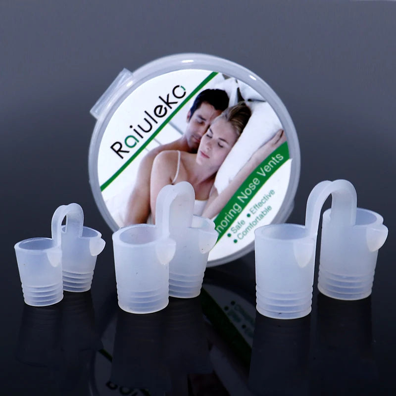 3/4PCS Anti-Snoring Nose Vents – Comfortable Nasal Dilator Set