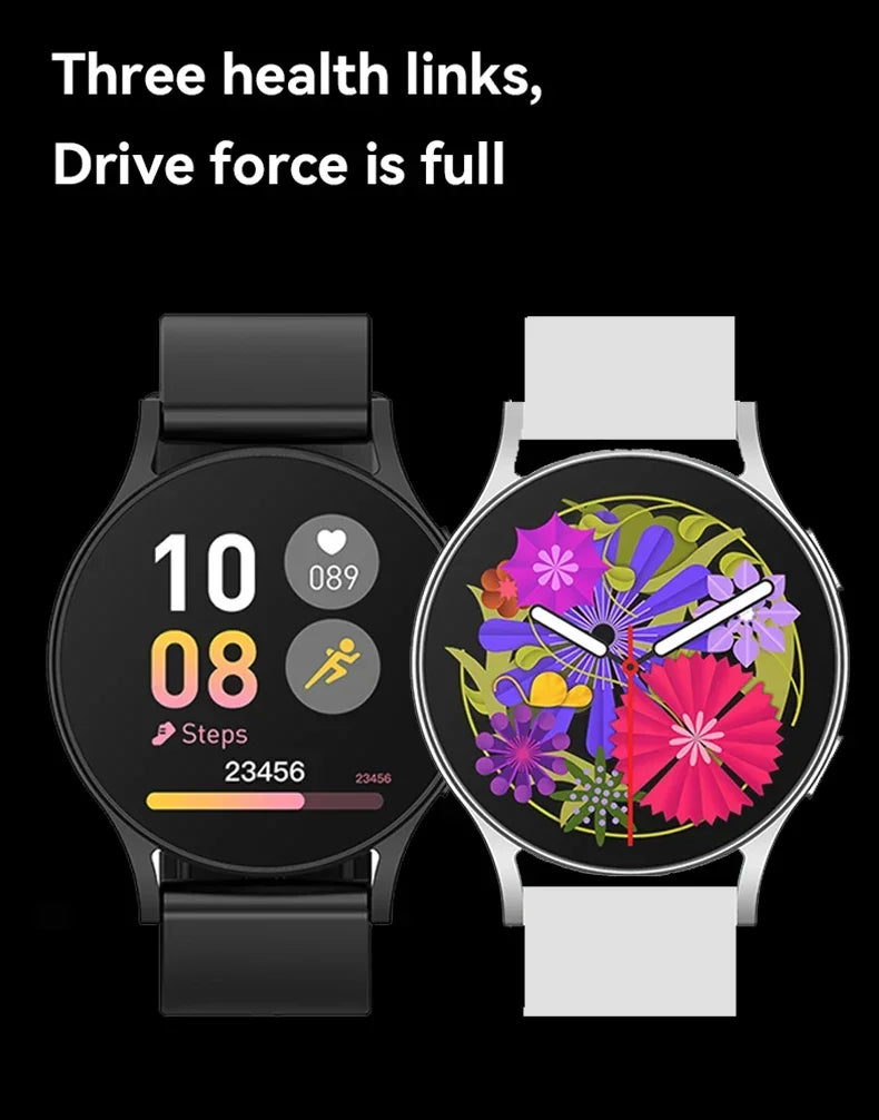 2025 Women’s Smartwatch – 1.28" Screen, Bluetooth Call, Health Monitor