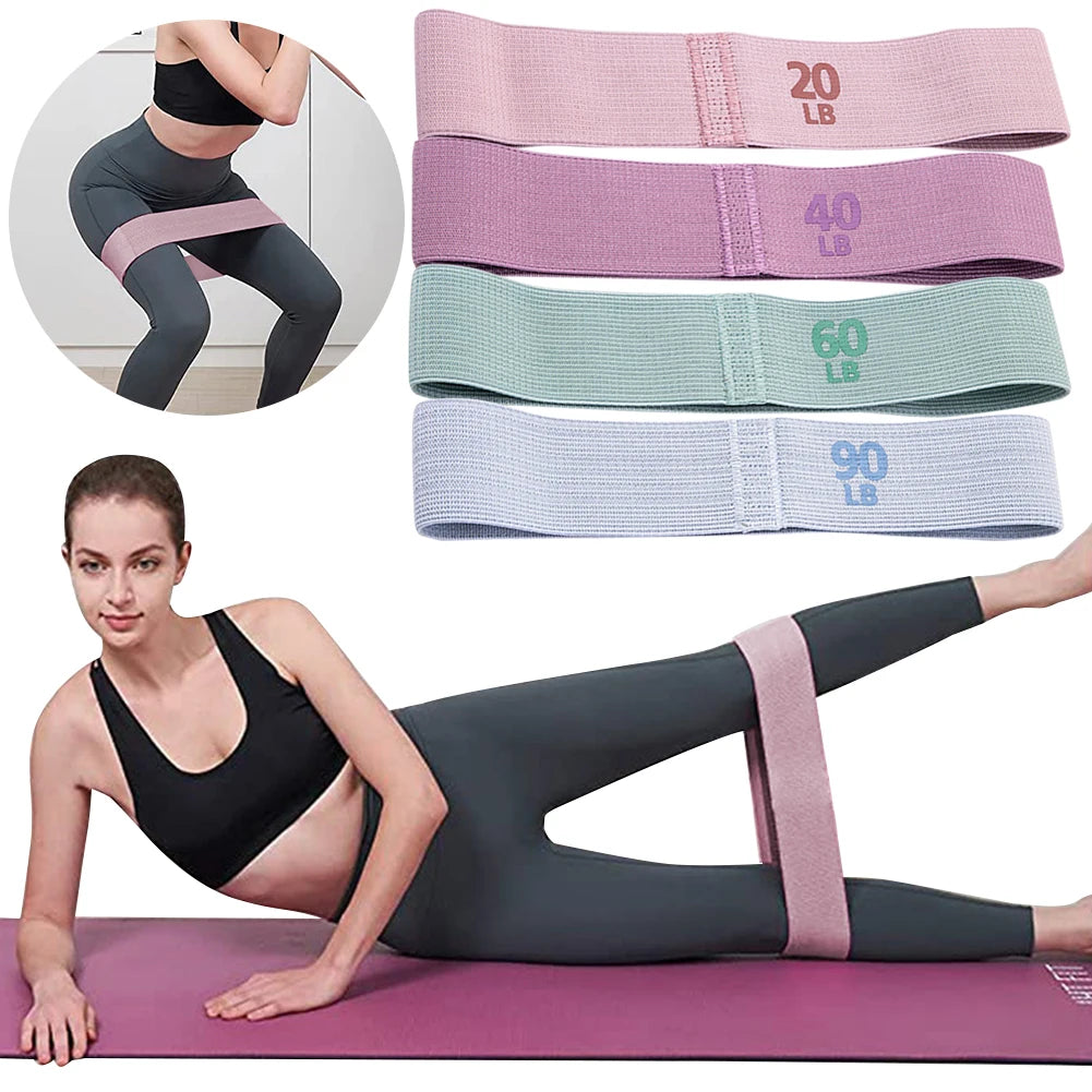 Anti-Slip Booty Bands – Glute & Thigh Resistance Set