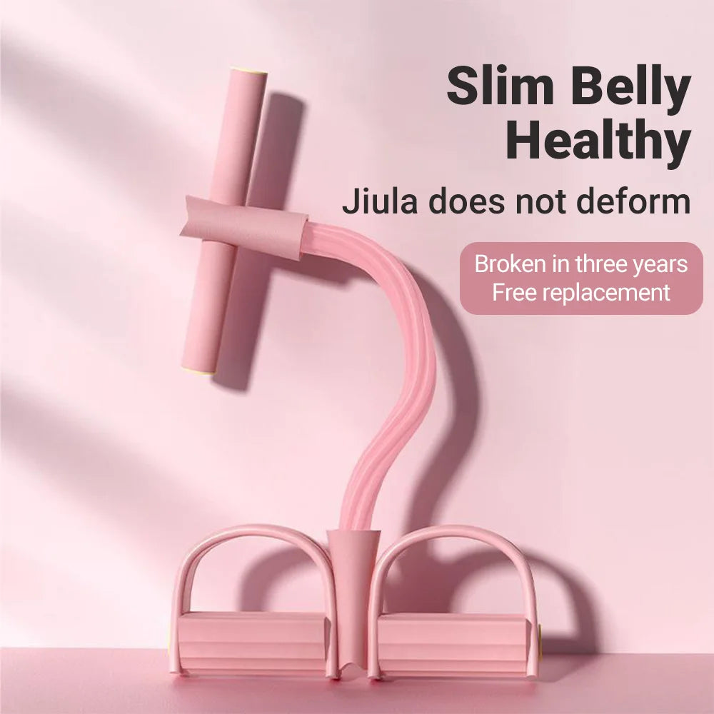 6-Tube Resistance Band Pedal Puller for Full-Body Workouts