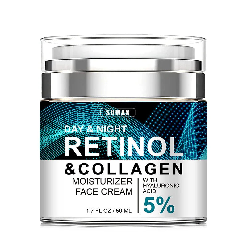Retinol Anti-Aging Face Cream – Collagen & Hyaluronic Acid, 50ML