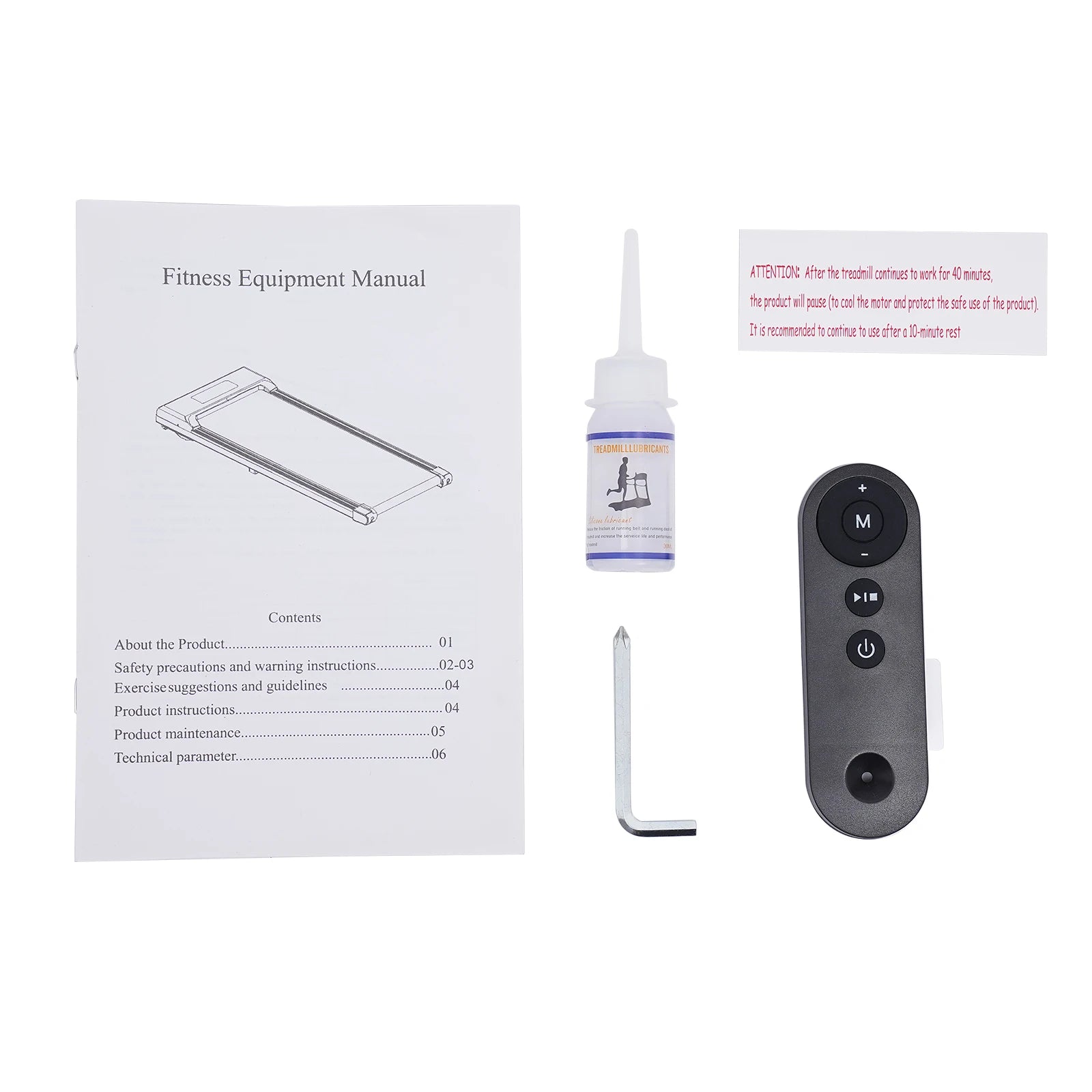 0.65–3HP Walking Pad Treadmill with Remote Control