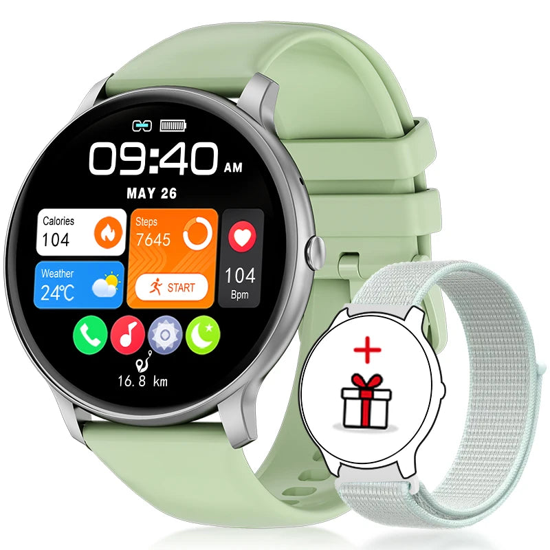 2025 Bluetooth Smartwatch – Fitness & Health Tracker for Men/Women