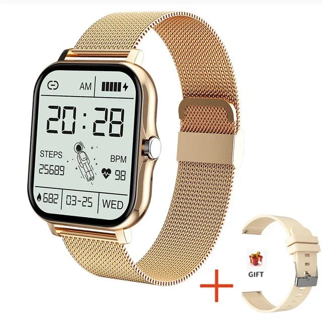 2025 Waterproof Smartwatch – Fitness & Bluetooth Call Watch
