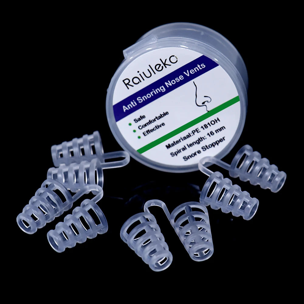 3/4PCS Anti-Snoring Nose Vents – Comfortable Nasal Dilator Set