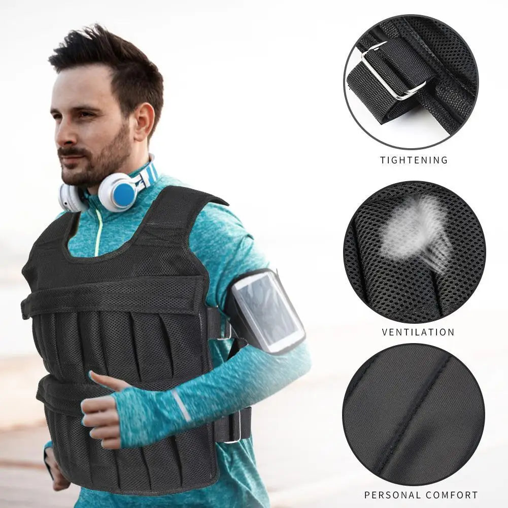 Adjustable Weighted Training Vest