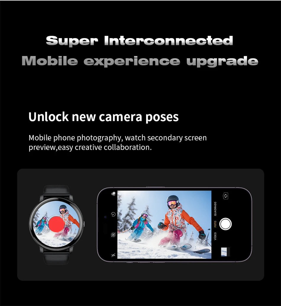 2025 Bluetooth Smartwatch – Fitness & Health Tracker for Men/Women